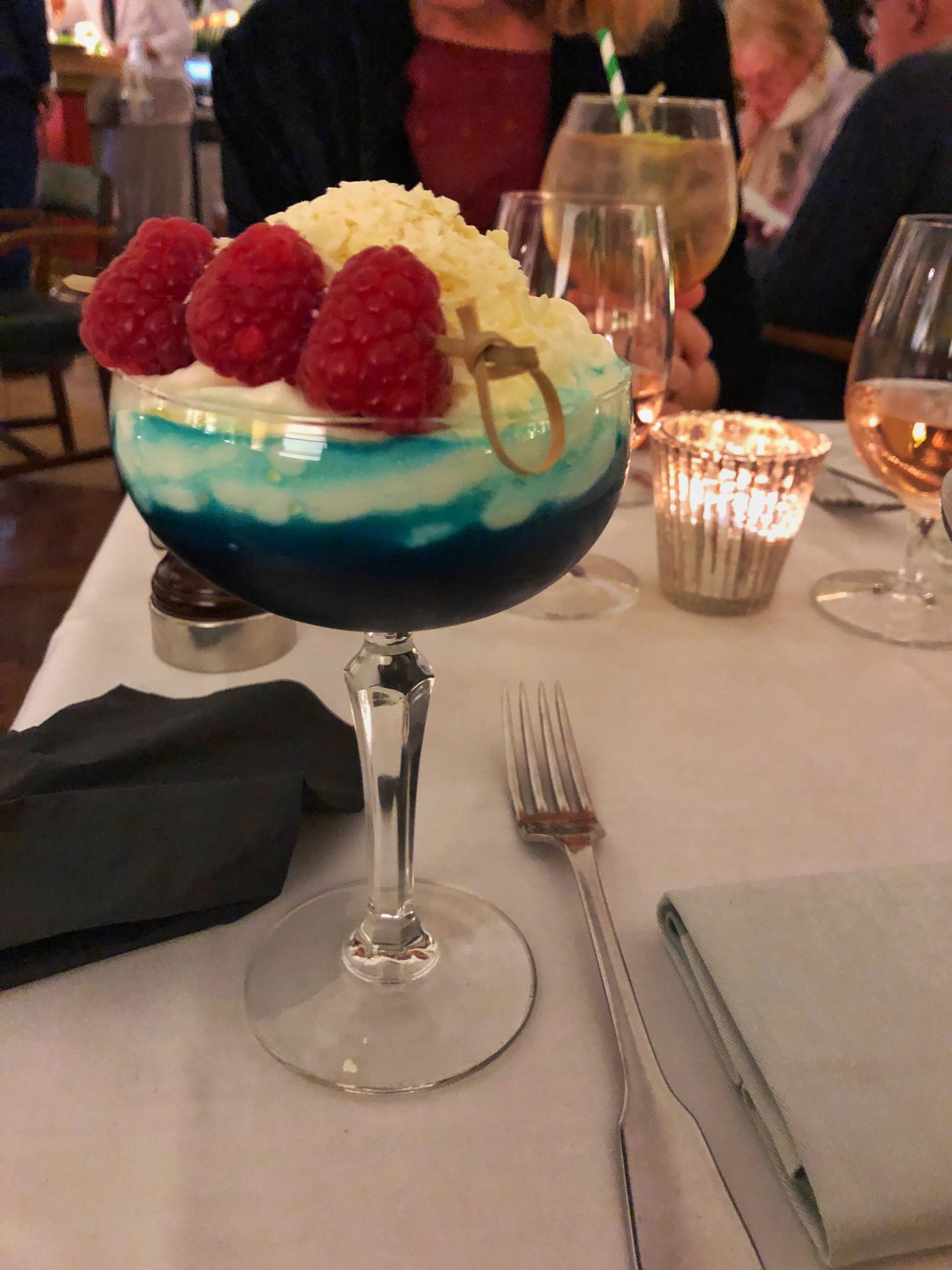 An extravagant cocktail! 