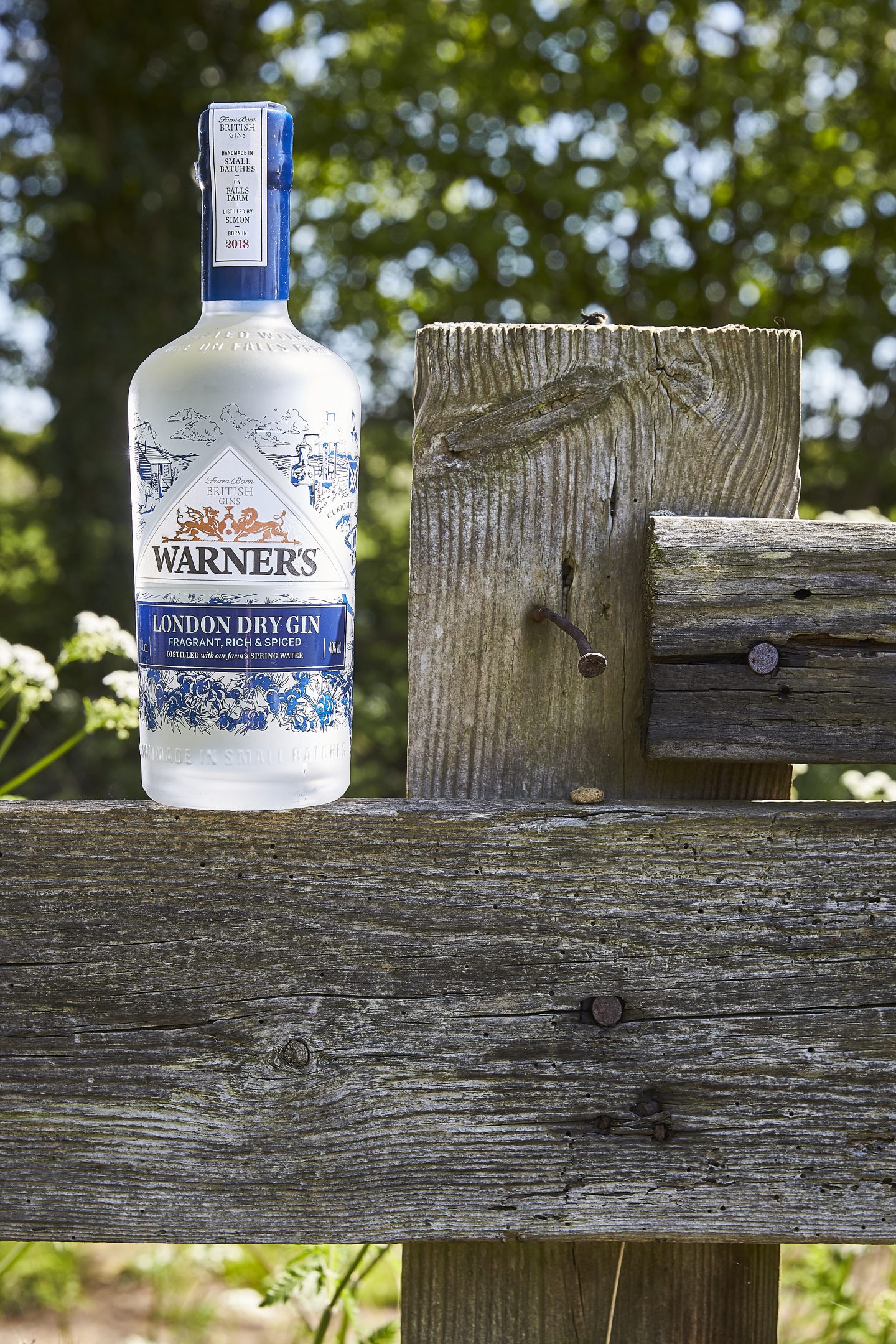 The classic Warner's gin, London dry variety.