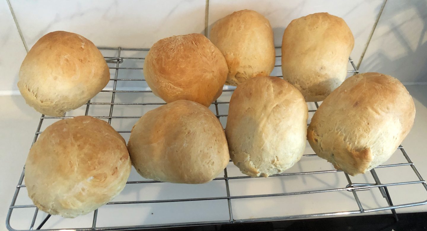 The rolls we have been baking using the recipes in this post.