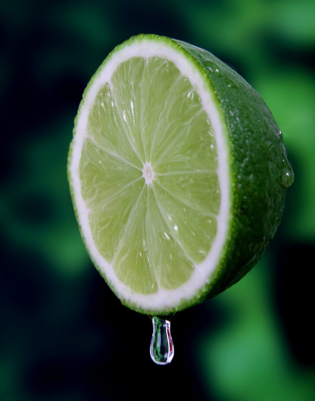 A close up of a sliced lime for a post on natural stain removers.