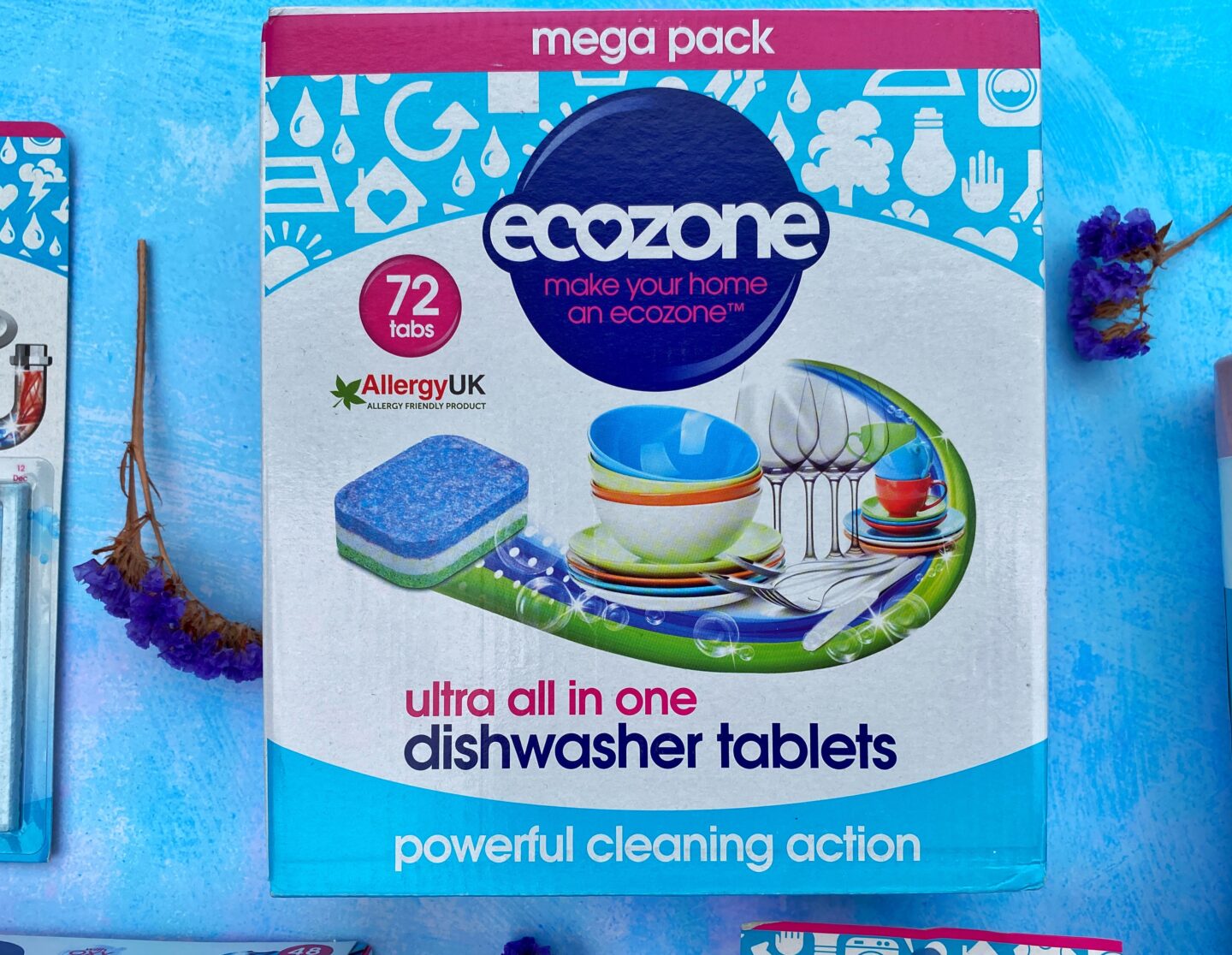 ecozone dishwasher tablets are one of the ways we as a family reduce our carbon footprint.